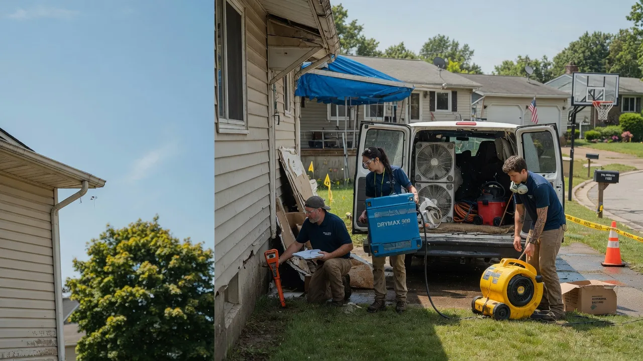 Ceiling Leak Cleanup in Shaker Heights, OH near me